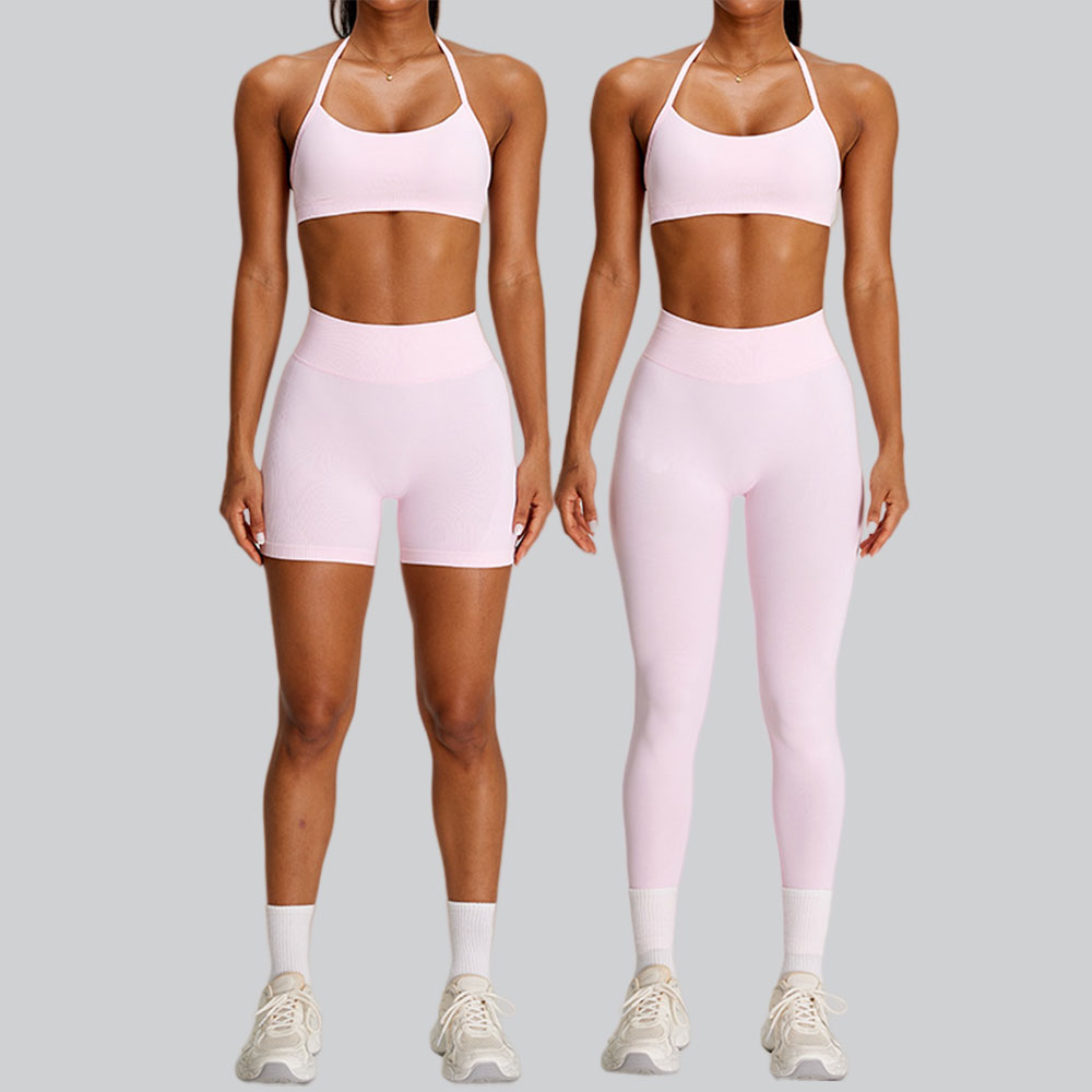 Yoga Fitness Zumba - بدلات رياضية نسائية بدون خياطة، طقم