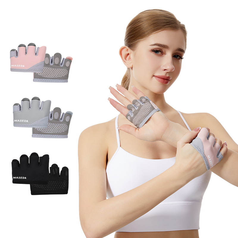 Fitness Of Yoga - زوج من قفازات اللياقة البدنية بدون