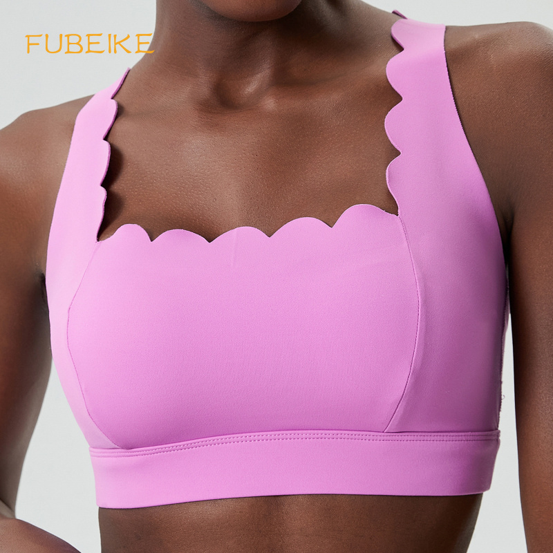Yoga Fitness Plus - FUBEIKE موجة صغيرة مزدوجة الكتف حزام