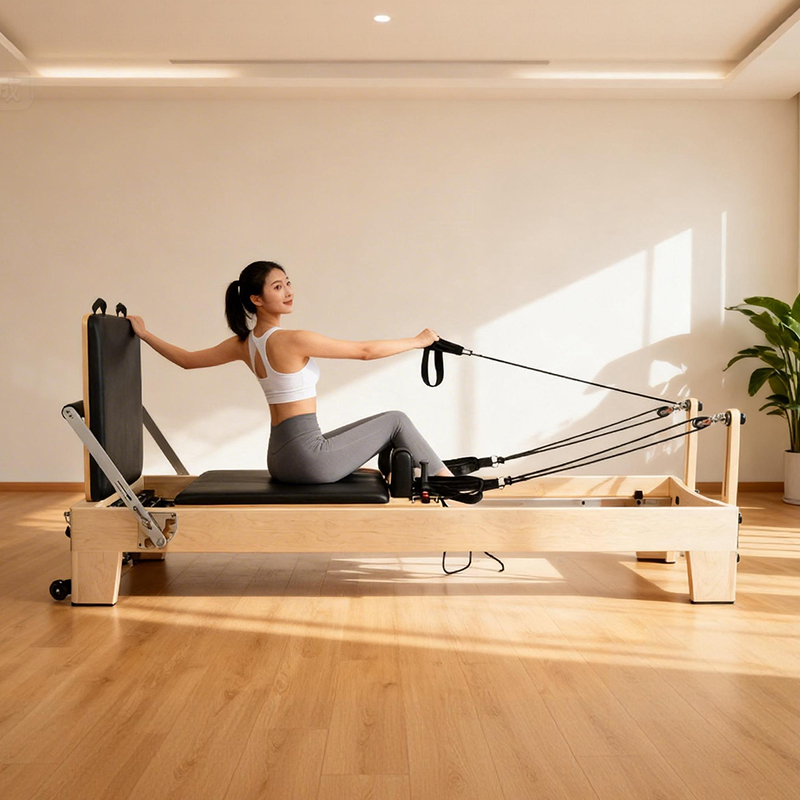 جهاز بيلاتس ريفورمر محمول قابل - مراجعة Yoga Fitness Machine وسعره