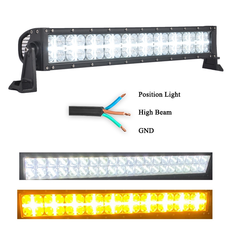 مصباح عمل LED منحني للشاحنات ب - مراجعة Head Racket Boom وسعره