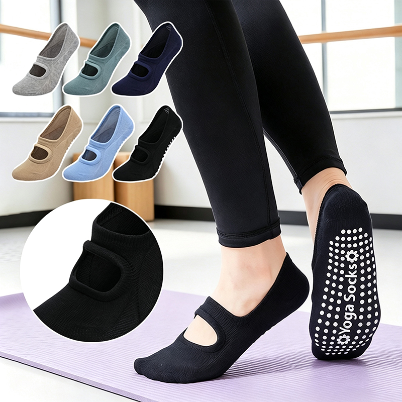 جوارب يوغا نسائية مضادة للانزل - مراجعة Yoga Fitness Plus وسعره