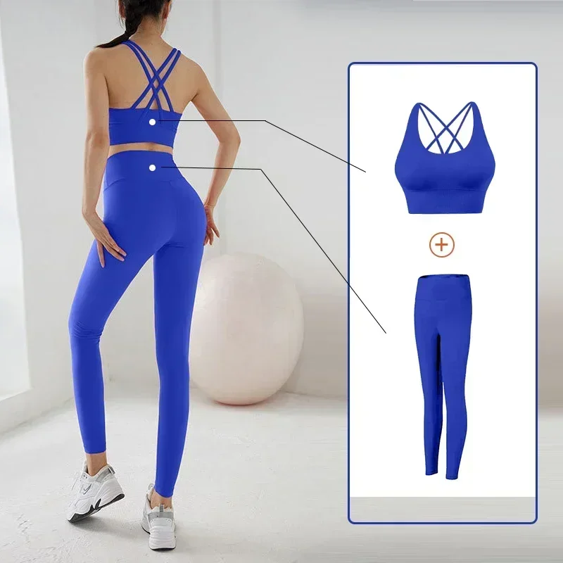 طقم يوجا نسائي من قطعتين، بنطل - مراجعة Yoga Fitness Zumba وسعره